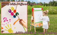 Rollo de Papel para Colorear Ecológico Anti-Encrespamiento para Niños, Papel para Pintar DIY para Caballete, Papel para Dibujar en Escritorio