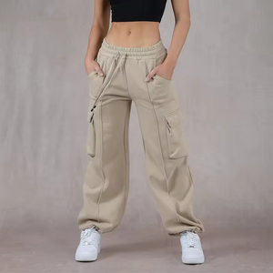 Pantalones Deportivos Personalizados de Fábrica, Pantalones Deportivos de Felpa Francesa para Mujer, Joggers - Product Image 1
