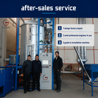 Nouvelle machine d'expansion EPS continue GUIJU avec alimentateur EPS, machine à mousser les billes de mousse EPS avec certification CE