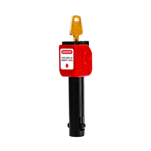 Dispositivo di Bloccaggio Fusibili Autobloccante con Montaggio a Scatto e <span class=keywords><strong>Lucchetto</strong></span> di Sicurezza per Isolamento Elettrico e Conformità LOTO - Product Image 1