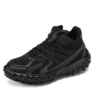 Zapatos de estilo casual de lujo y cómodos para caminar, zapatos deportivos transpirables con cordones para mujer, zapatos casuales retro de moda para hombre, zapatillas con forro de malla. - Product Image 1
