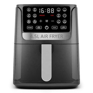 Friteuse à air chaud en acier inoxydable avec écran tactile LED, 12 programmes de cuisson prédéfinis, sans huile - Offre spéciale - Product Image 5