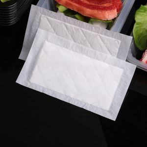 Disposable Eco-Friendly Absorbent <b>Pads</b> Fresh Food Blood Absorption <b>Paper</b> Soaker Meat Packing <b>Pads</b> - Product Image 3
