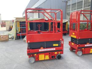 Taşınabilir hidrolik mobil asansör kendinden tahrikli makas-tipi kaldırma platformu elektrikli makaslı kaldırma platformu 4000mm Max yükseklik - Product Image 5