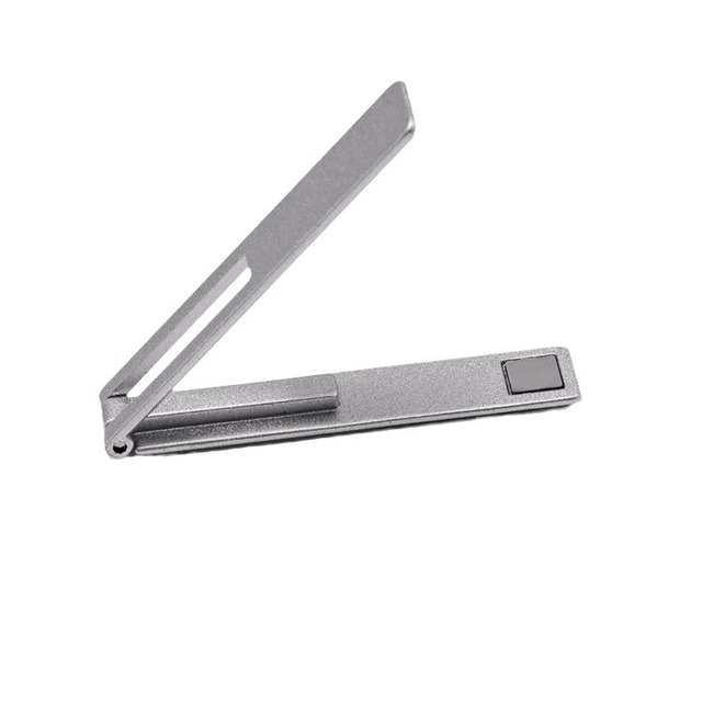 Ultra-Thin One-Line Phone Stand Mini Back Sticker Support Adhesive Invisible Portable Foldable Lazy Stand