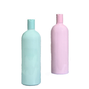 Oferta Especial: Envases Cosméticos de Lujo en Forma de Cilindro de 1 Litro (1000 ml) en Color Verde y Rosa para Champú y Crema Facial, Botellas de Plástico - Product Image 1
