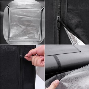 Lớn đến sâu <span class=keywords><strong>LED</strong></span> Studio ánh sáng mềm Hộp 60cm 80cm 120cm 180cm 2m chuyên nghiệp nhiếp ảnh Studio Kit <span class=keywords><strong>lightbox</strong></span> sâu - Product Image 4