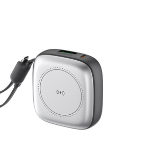 Mini batería portátil de 10000mAh y 38.5W con carga rápida inalámbrica y por cable para reloj y teléfono. - Product Image 5