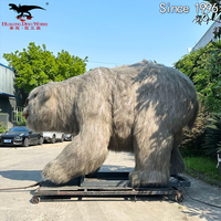 Modèle de simulation animatronique d'animal préhistorique Diprotodon - Construction métallique pour centre commercial intérieur/extérieur et parc d'aventure