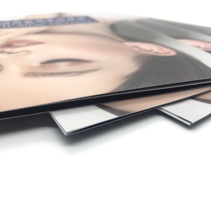 Carte Kraft Artificielle Enduite Personnalisée Imprimée en Couleur, Embossée à Chaud, Finition Mate ou Brillante, Laminaison, Modèle SM DY001, Prix Usine - Product Image 1