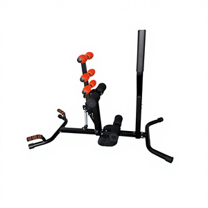 2026 नए निचले बॉडी वर्कआउट्स स्क्वाट मशीन फिटनेस जिम मशीन पर ग्लुट मशीन - Product Image 2