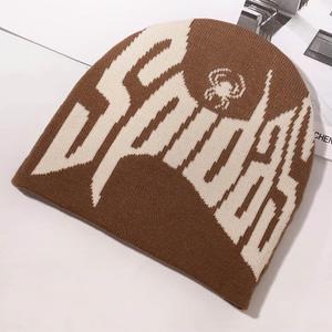 Custom Logo Jacquard Beanie <b>Hat</b> Women's Y2k Winter Acrylic Knitted <b>Hat</b> Wholesale Customized Beanies <b>Hats</b> Caps All Over - Product Image 6
