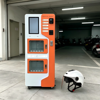 Machine de nettoyage de casques polyvalente avec écran tactile intégré et affichage du cycle en temps réel