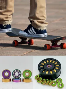 Hochgeschwindigkeits-ABEC7 ABEC9 Skateboard-Gehäuse 608 627 für Skating-Schuhe Skateboard 608 627 mit Radstandhalter und Geschwindigkeitswaschmaschine