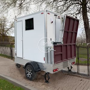 Toilettes portables de luxe 2025, remorque de salle de bain, WC de rue, remorque de toilettes portables personnalisée pour personnes handicapées - Product Image 3