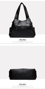 Luxury Designer Ladies Large Capacity Purse <b>Bags</b> Sac a Main <b>Soft</b> PU <b>Leather</b> Handbags for Women Vintage Shoulder Tote <b>Bag</b> - Product Image 5