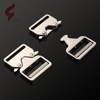 Boucle de ceinture en métal zinc personnalisée Lihui pour chaussures homme, ajusteur latéral à dégagement rapide, motif lettre logo moteur, boucle de collier pour chien