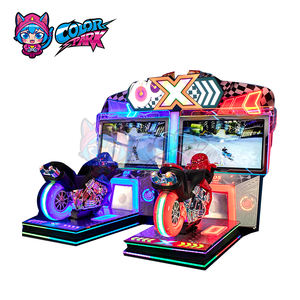 Machine de jeu d'arcade à pièces de monnaie de simulation de course de <span class=keywords><strong>moto</strong></span> GP dynamique de haute qualité et luxueuse de couleur vive - Product Image 3