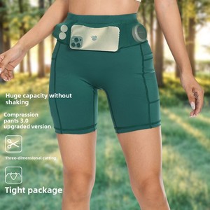 Shorts <span class=keywords><strong>de</strong></span> <span class=keywords><strong>compression</strong></span> personnalisés pour femmes, séchage rapide, réfléchissants, pour hommes, marathon, course à pied, entraînement, cyclisme, fitness, yoga - Product Image 2