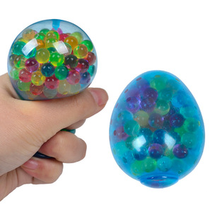 Oeufs <span class=keywords><strong>de</strong></span> Pâques balle anti-stress sensorielle Fidget jouets pour enfants Squishy Squeeze Balls remplis <span class=keywords><strong>de</strong></span> perles d'eau Squishy Toy - Product Image 1