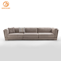 Fabrik Großhandel 2-Sitzer modulare graue Sofa Lounge Leder Schnitt niedrige Wohnzimmer möbel bequeme Sofas
