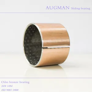 Oilless dry bushes manufacturer, POM coated Sleeve Bushing, metal bushing