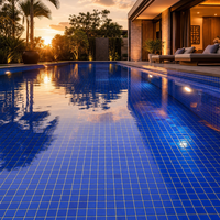 Fournisseur de premier plan - Carrelage en mosaïque céramique résistant au gel 302,5x302,5 mm pour sols extérieurs de piscines, spas et zones humides