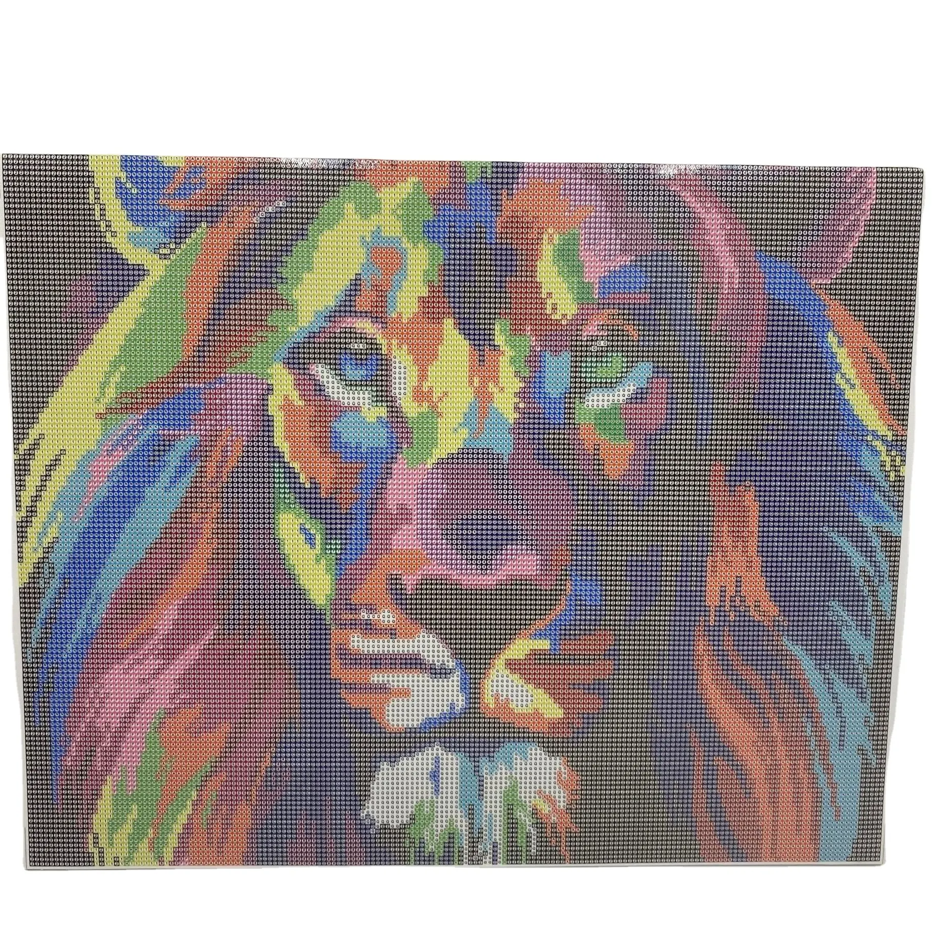 5D Full drill diamond painting kits DIY colorful lion animal embroidery cross stitch rhinestone pictures with no trace hook