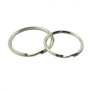 YIWANG Metal 1.5x25MM Silver Split Key <b>Ring</b> DIY Round <b>Keyring</b> for Key Chain - Product Image 1