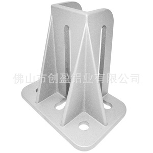 Cy Aluminium 4040 Die Cast Aluminum Floor Feet Industrial Profile Accessories Support Parts - Product Image 5