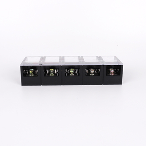 TC STB-1005 High Current Double Row <strong>Terminal</strong> Strip Power Barrier <strong>Terminal</strong> Block Distribution Box <strong>Terminal</strong> 600V 100A 5P
