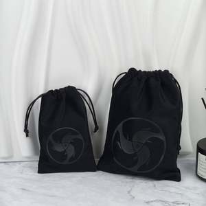 Sac en velours de haute qualité avec cordon de serrage, sac en velours anti-poussière, pochette en velours recyclable pour bijoux, pour le rangement et l'emballage - Product Image 2