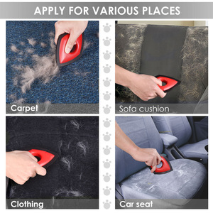 Brosse portable pour enlever les poils d'animaux, peigne de toilettage pour animaux, nettoyeur de fourrure pour canapé - Product Image 6