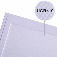 Plafonnier LED fin à panneau plat, contrôlé par application Tuya Alexa Zigbee, avec variateur d'intensité, minuterie et contrôle de groupe, 300x300mm