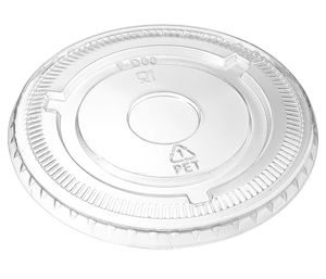 Couvercle plat PET 98 mm, couvercle transparent, couvercle X - Product Image 1