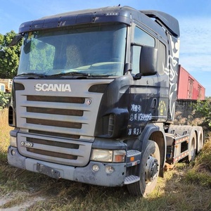 Tracteur noir d'occasion pour <span class=keywords><strong>SCANIA</strong></span> G380 Tracteur de remorquage manuel <span class=keywords><strong>6x2</strong></span> de haute qualité - Product Image 4