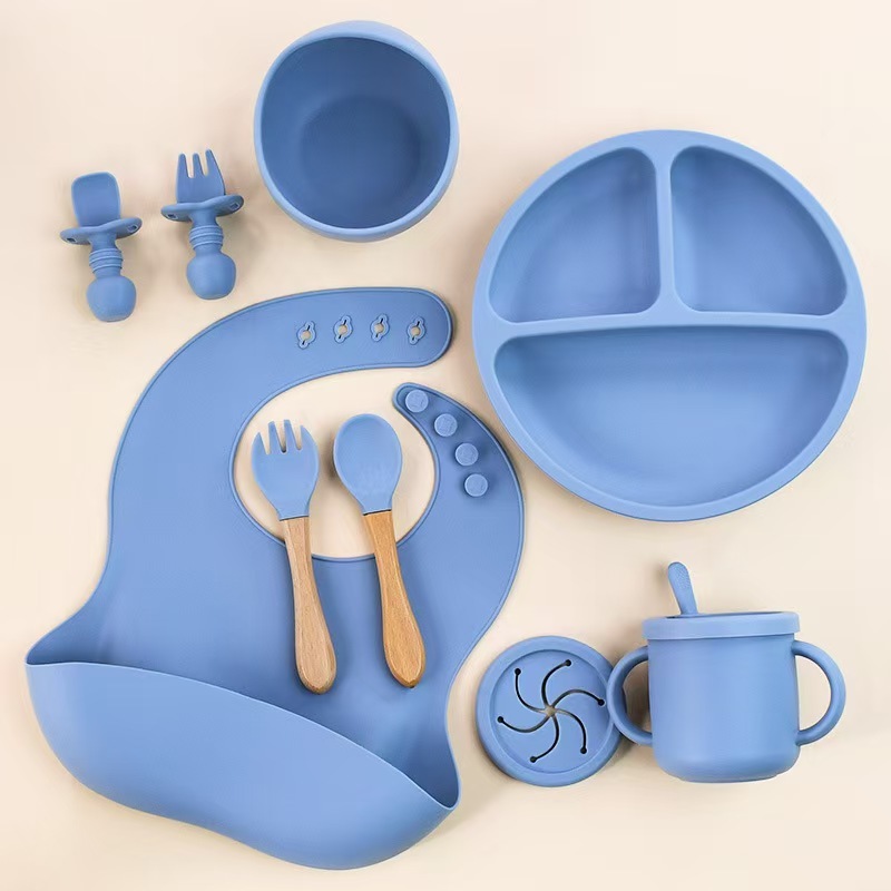 Personalized Name Baby Feeding Set Kids