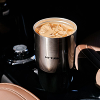 Mug à café en acier inoxydable 316, 15 oz, tasse de voyage, gobelet isotherme pour boissons chaudes et froides, pour la maison, le bureau, les travaux en extérieur