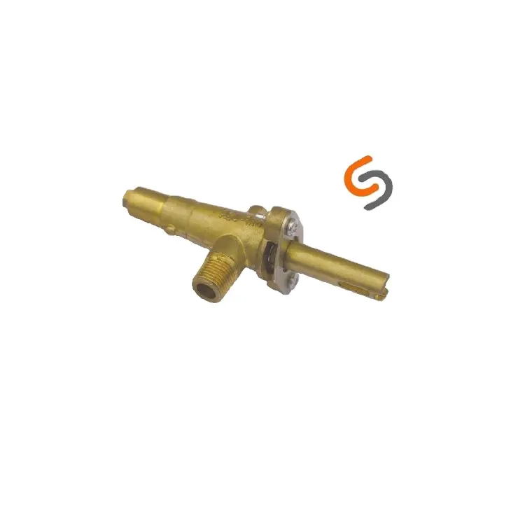 QS 204B CE brass gas valve used in bbq grill