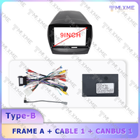 Cadre d'écran de 9 pouces pour autoradio HYUNDAI, cadre pour lecteur DVD de voiture, unités audio de voiture, accessoires pour Hyundai TUCSON IX35 2010-2015