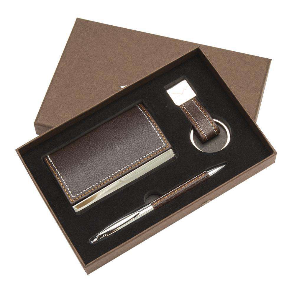 Card box+pen+box+keychain