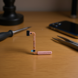 Cable de Alimentación Rosa Flex con Sensor de Huella Dactilar para Samsung Galaxy A23 5G A236 - Product Image 3