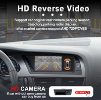 Lecteur multimédia de voiture sans fil CarPlay 8,9'' Adaptateur universel Linux Android Auto CarPlay pour Audi A4 B8 2009-2016