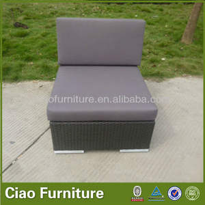 Divano da <span class=keywords><strong>esterno</strong></span> modulare da giardino a forma di l con mobili in <span class=keywords><strong>rattan</strong></span> <span class=keywords><strong>sintetico</strong></span> - Product Image 6