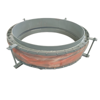 Joint de dilatation flexible en tissu de silicone pour conduit de gaz de combustion à haute température.