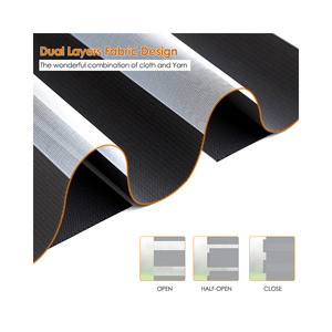 Persianas Enrollables Opacas de Alta Calidad, Persianas Zebra para Oscurecer la Habitación, Persianas Zebra Día y Noche, <span class=keywords><strong>Libro</strong></span> de Muestras de Telas - Product Image 6