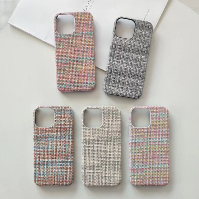 Street Fashion Quality Fabric Texture Leather Wallet Phone case Cover case for iPhone 17 air 16 15 14 Plus 13 12 11 Pro Max
