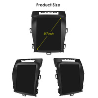 Autoradio Android CARUPEZ 9,7 pouces pour Opel Vauxhall Zafira C 2010-2016 avec CarPlay, caméra de recul, écran vertical Tesla, Android Auto, garantie 1 an