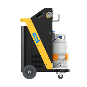 Máquina de Recuperación y Recarga de Aire Acondicionado Automática Dual para Automóviles R134a, Máquina de Recuperación y Llenado de Refrigerante para Automóviles LM - Product Image 4