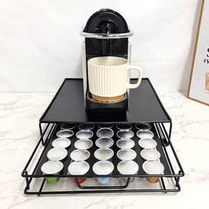 <span class=keywords><strong>Tiroir</strong></span> à capsules de café personnalisable, boîte de rangement en métal pour capsules Nespresso <span class=keywords><strong>Dolce</strong></span> <span class=keywords><strong>Gusto</strong></span> K cup - Product Image 3
